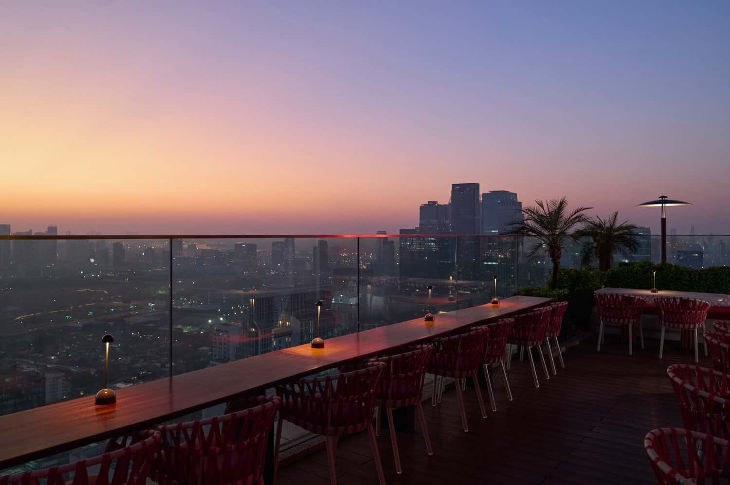 曼谷城市夜景,象徵台灣品牌前進泰國的新篇章